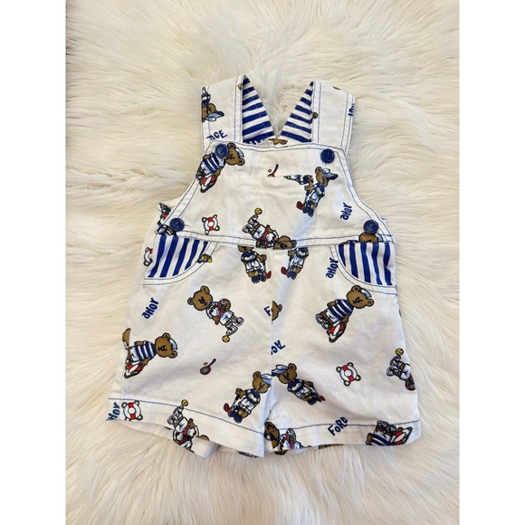 Other - Vintage teddy bear‎ sailor sports overall 12m